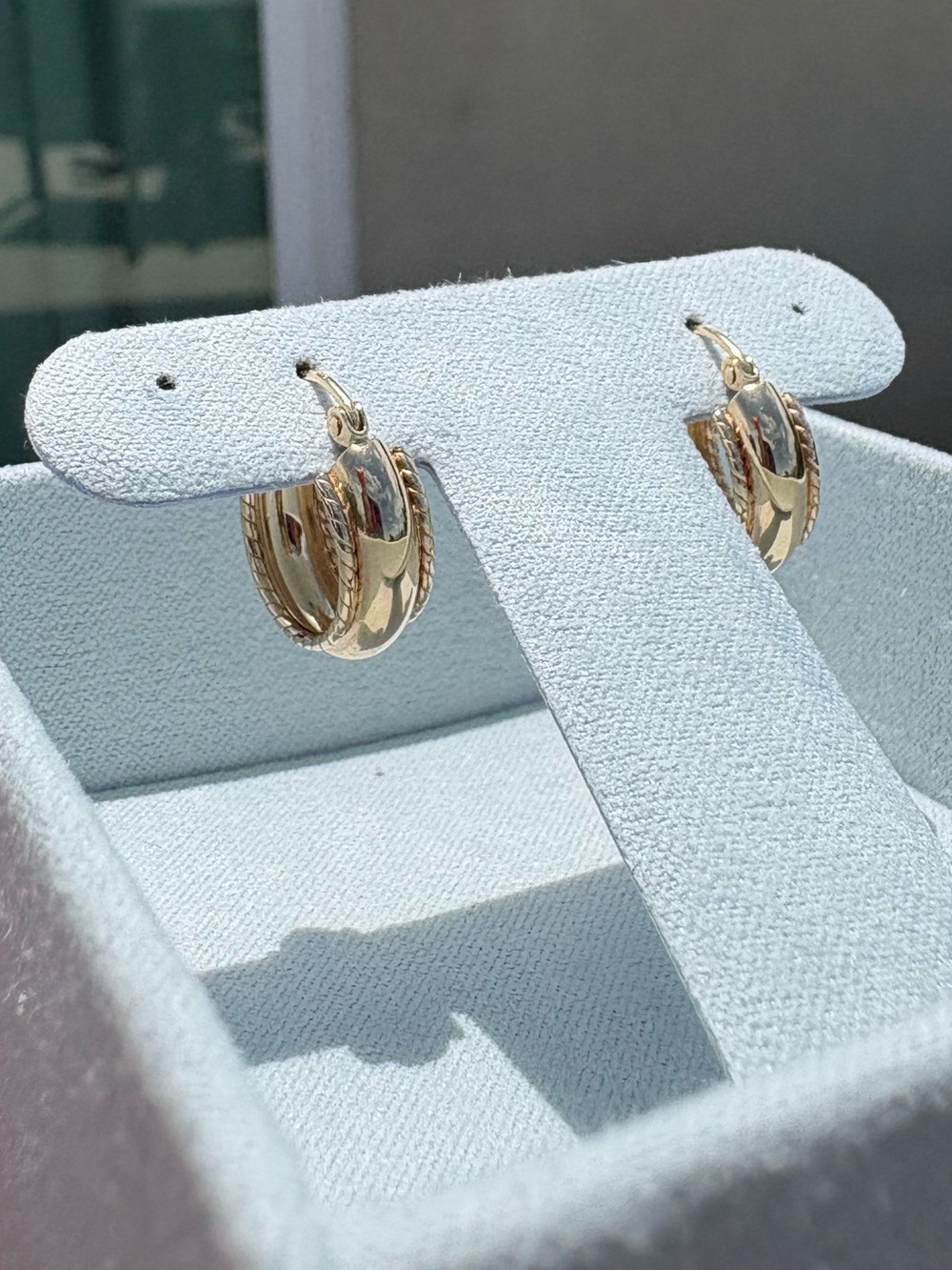BABYGOLD BRAND NEW SOLID 14K GOLD EARRINGS